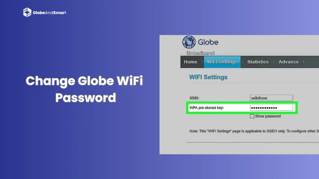 How to Change Globe WiFi Password