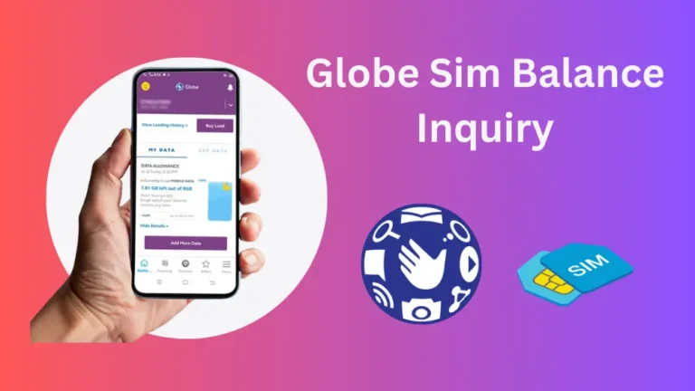 Globe Balance Inquiry