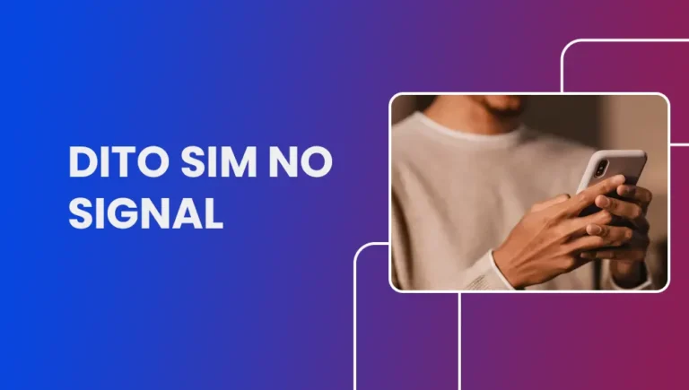 dito sim no signal