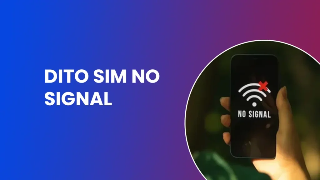 dito sim no signal