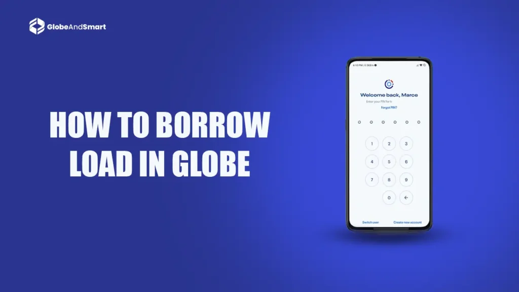 how to borrow load in globe